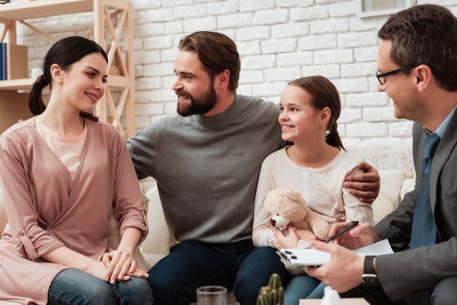 A family therapy session.
