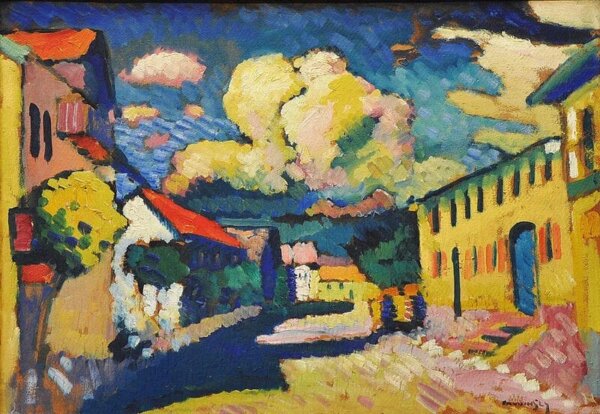 An expressionist painting.