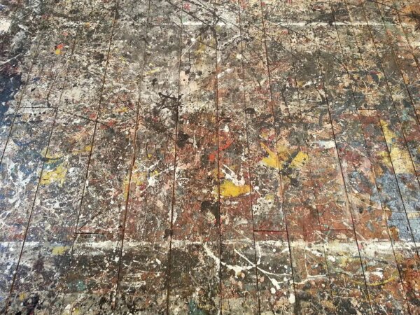 Een schilderij van Jackson Pollack