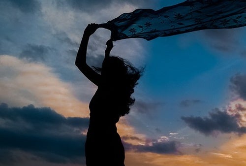 A free woman.