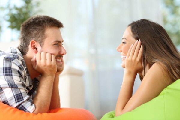 Gazing is a telltale sign that your lover truly cares about you.