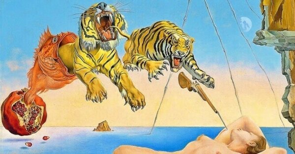 En Dalí-målning.