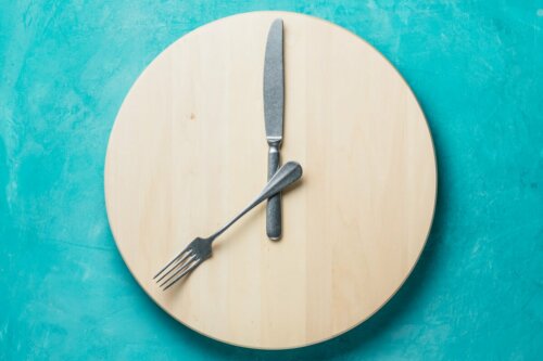 A primitive clock.