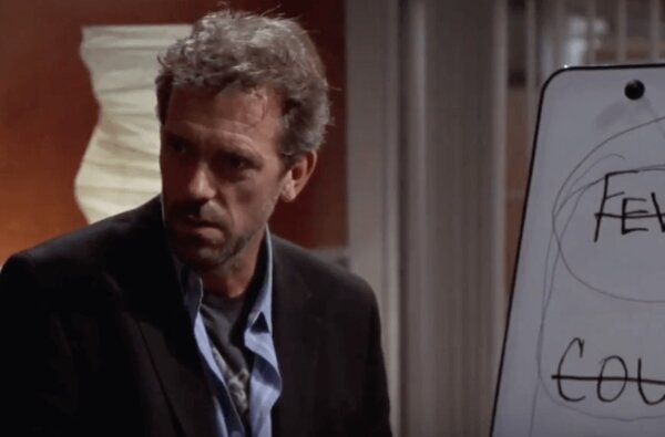 A scene from House.