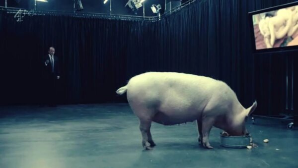 A scene from Black Mirror.