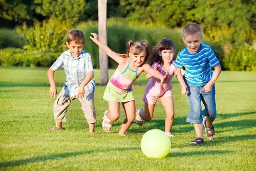 Spelende kinderen