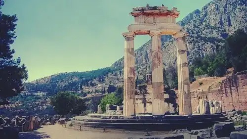 The Temple of Apollo.