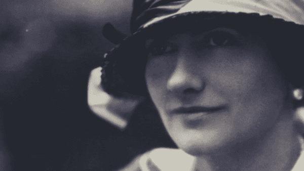 Chanel in a hat.