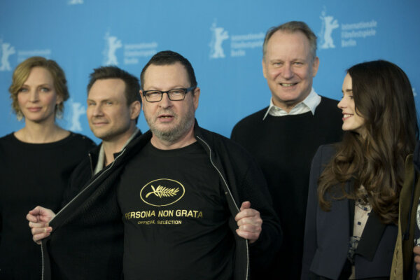 Lars Von Trier som persona non grata i Cannes. non grata