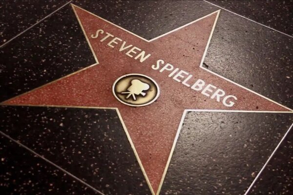 Steven Spielbers stjerne på Walk of Fame.