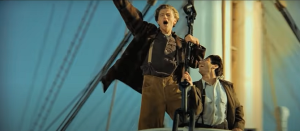Titanic, een van de winnaars van een Oscar