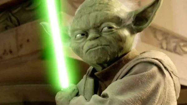A picture demonstrating one of Yoda's inspirational sayings.
