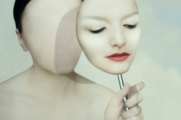 The mask of passive-aggressive behavior.
