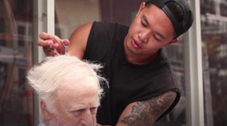 Mark Bustos: Hairdresser to the Homeless