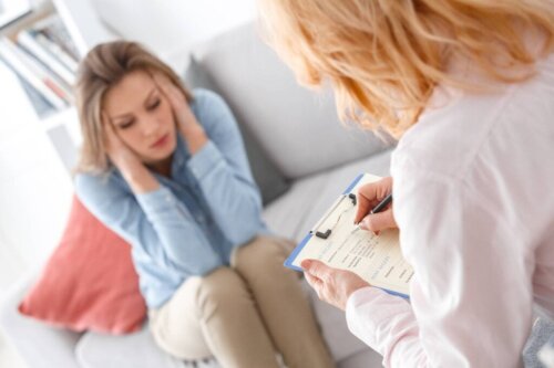 A female therapist and a female patient.
